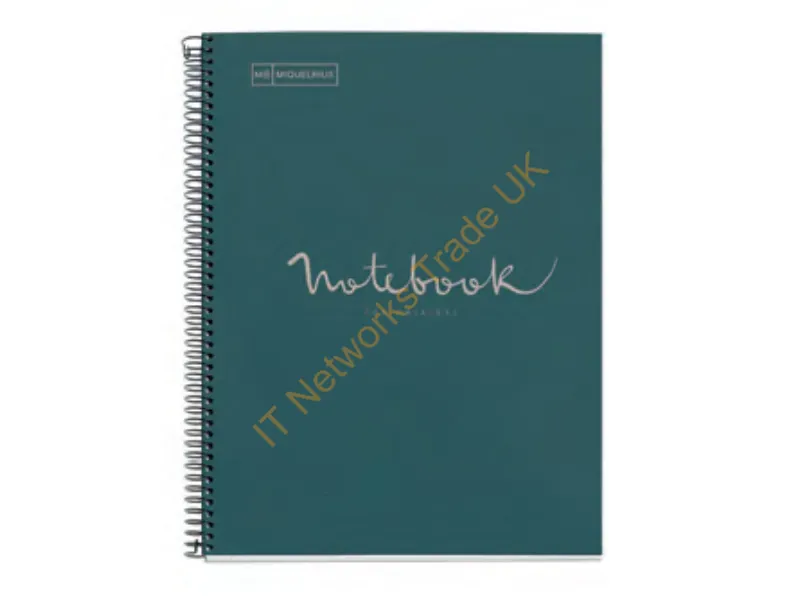 A613437 - Miquelrius ECO Emotions writing notebook A4 80 sheets Navy