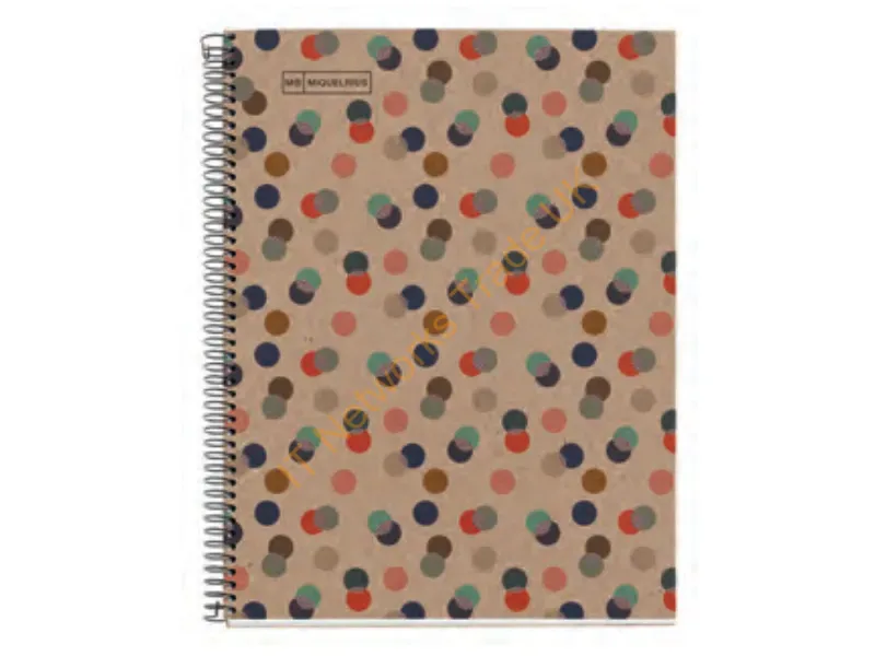 A615699 - Miquelrius ECO Design writing notebook A5 80 sheets Multicolour