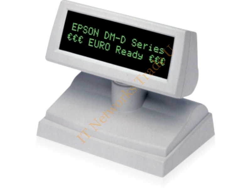 A61B133712A1 - Epson DM-D110BA 40digits USB 2.0 White customer display Accessory