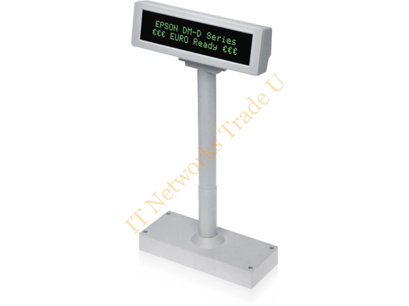 A61B134701A0 - Epson DM-D210BA 40digits RS-232 White customer display Accessory