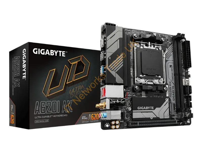 A620IAX - Gigabyte A620I Ax Motherboard Amd A620 Socket Am5 Mini Itx
