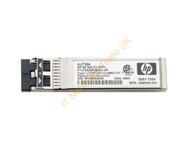 A7446B HP 4GB SFP mini-Gbic Short Wave Single Pack Fiber Channel Transceiver Module for Brocade Switch