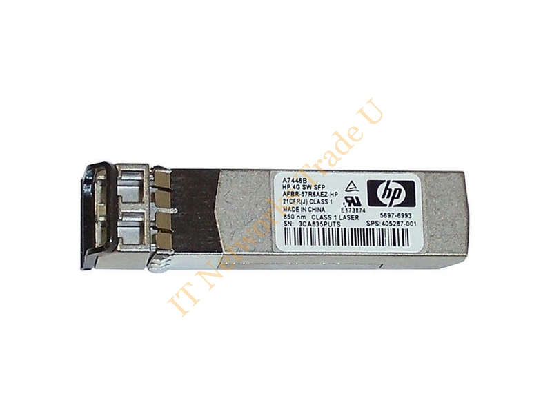 A7446BLOT5 HP 4Gbps Short Wave Multi-mode Fiber Channel 500m 850nm Duplex LC Connector SFP Transceiver Module