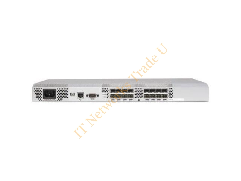A7985A HP StorageWorks 43571 4GB Fibre Channel + 16 x SFP 1U Rackmountable SAN Network Switch
