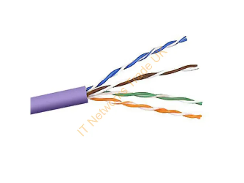 A7J304-1000-PUR - Belkin Cat5E 1000Ft Networking Cable Purple 1200.8" (30.5 M)