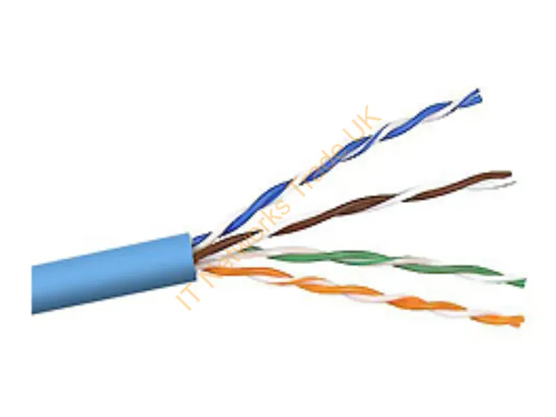 A7J704-500-BLU - Belkin Cat6 Stranded Bulk Cable 500 Ft Networking Cable Blue 6000" (152.4 M)