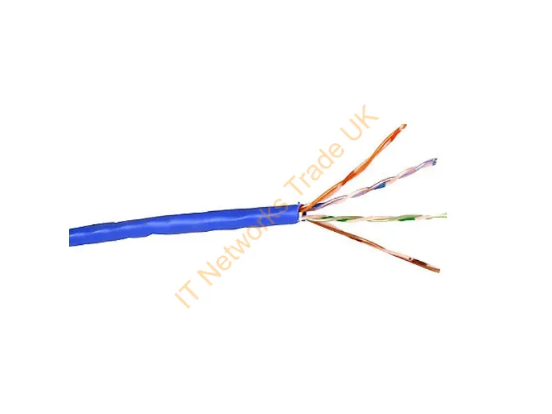 A7L504-1000-BLU - Belkin Cat5E Bulk Cable - 1000Ft Networking Cable Blue 12000" (304.8 M)