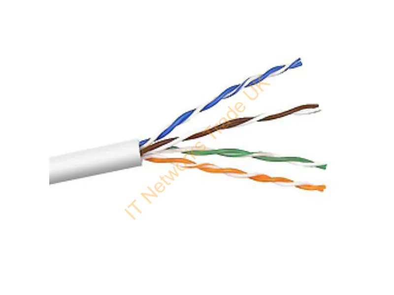 A7L504-1000WH-P - Belkin Cat5E Bulk Cable - 1000Ft - White Networking Cable 12007.9" (305 M)