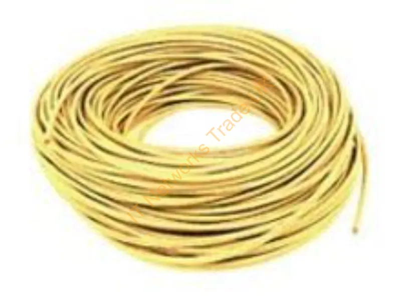 A7L504-1000YL-P - Belkin 1000Ft Cat5E Networking Cable Yellow 11968.5" (304 M)