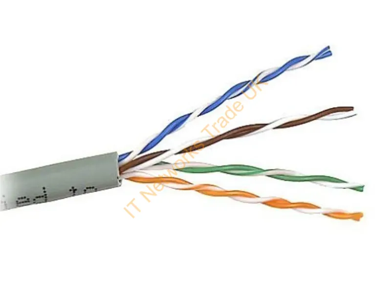 A7L704-1000 - Belkin 1000Ft Bulk Gigabit Fast Cat 6 Solid 24Awg Pvc Gray Networking Cable 39370.1" (1000 M)