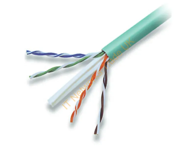 A7L704-1000GR-P - Belkin Cat6 Solid Bulk Cable Plenum Networking Cable Green 11811" (300 M)