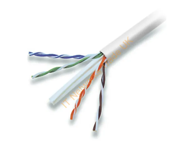A7L704-500-WHT - Belkin Cat6 Solid Bulk Cable 500 Ft Networking Cable White 6000" (152.4 M)