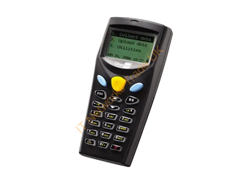 CipherLab 8001 100 x 64pixels 120g Black handheld mobile computer Desktop Systems