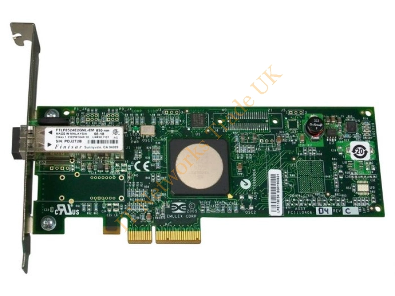 A8002ANS HP StorageWorks FC2142SR 4GB PCI-Express x4 Fibre Channel Single-Port Host Bus Adapter Fiber Channel Controller