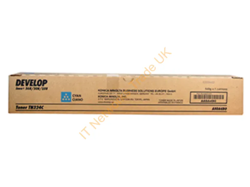A8DA4D0 - Develop A8DA4D0 (TN-324 C) Toner cyan, 26K pages Accessory