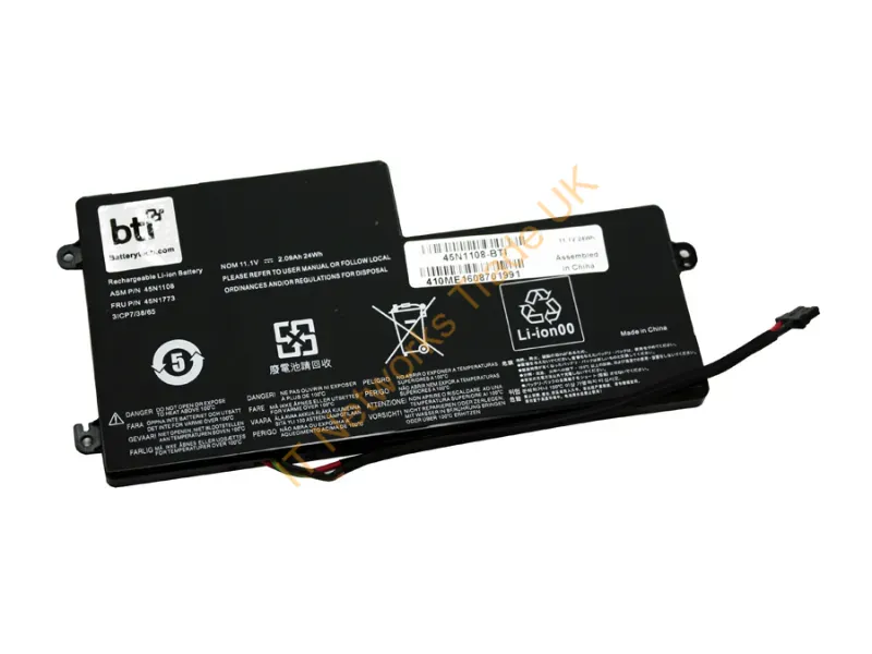 A951017-BTI - Bti A951017- Industrial Rechargeable Battery Lithium-Ion (Li-Ion) 11.4 V