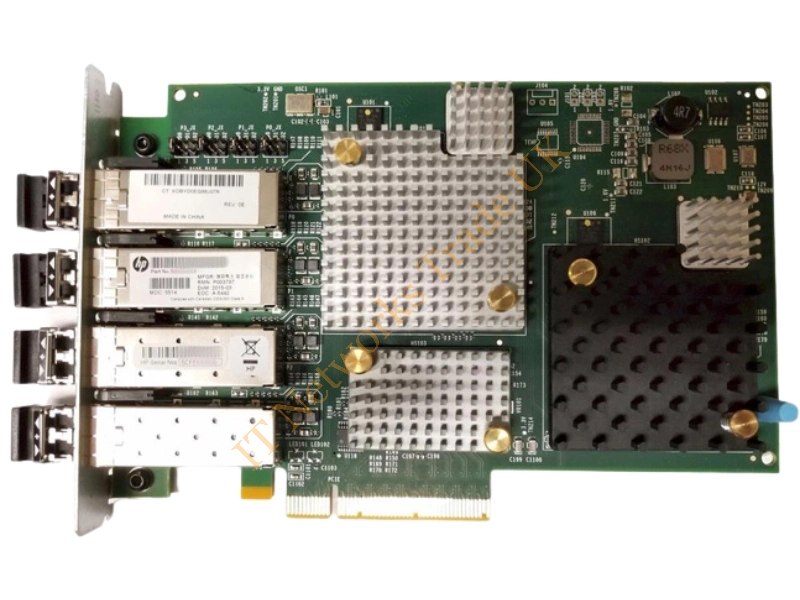 A9784AX HP Dual Fibre Channel 2Gb/s PCI-X 1000Base-T Host Bus Adapter with Standard Bracket Card Only Fiber Channel Controller
