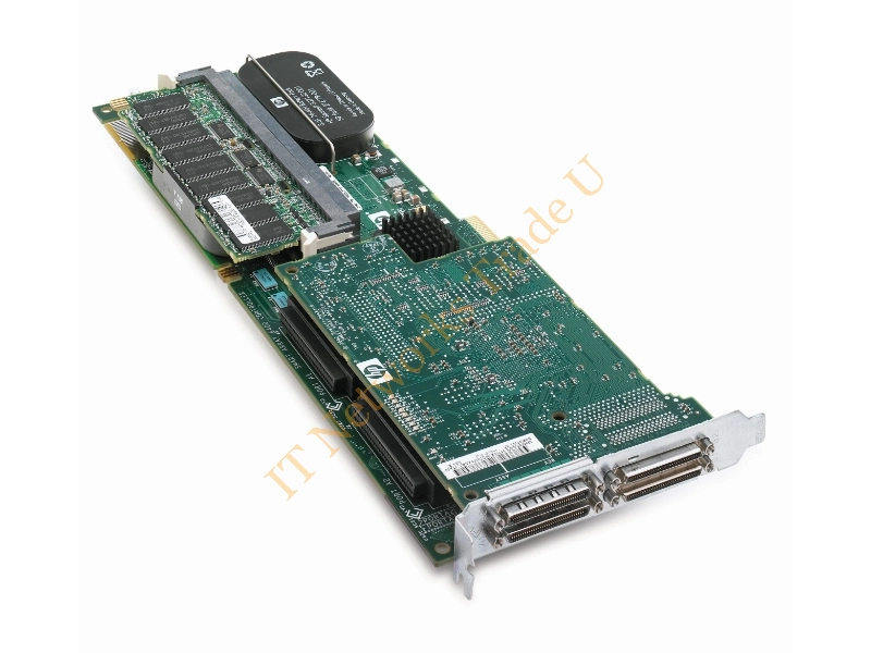 A9890A HP Smart Array 6402 Dual Channel PCI-X 133MHz Ultra320 SCSI RAID Controller Card with 128MB Battery Backed Write Cache (BBWC) Storage