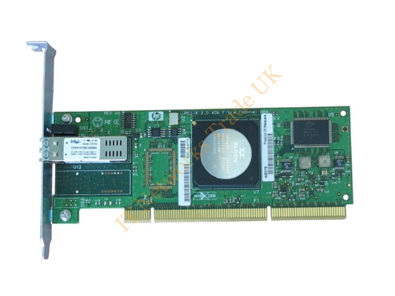 AB378-69102 HP Single-Port Fibre Channel 4Gb/s PCI-X 2.0 Host Bus Adapter Fiber Channel Controller