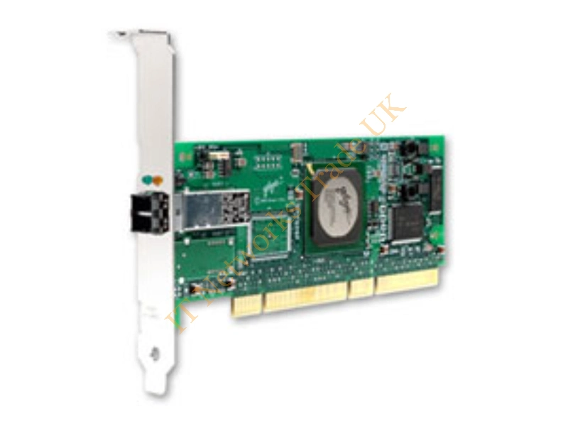 AB378-80001 HP Qlogic Single-Port Fibre Channel 4Gb/s PCI-X 2.0 Host Bus Adapter Fiber Channel Controller