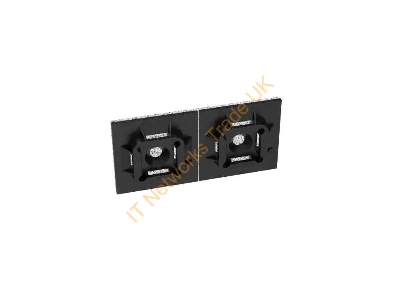 ABM100-AV-C0 - Panduit Abm100-Av-C0 Cable Tie Mount Black Nylon 100 Pc(S)