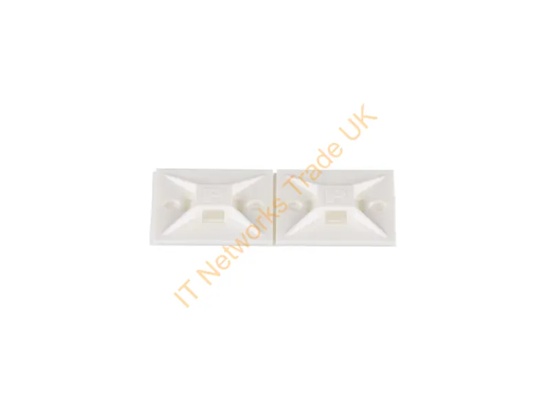 ABM112-AV-C - Panduit Abm112-Av-C Cable Tie Mount White Nylon 100 Pc(S)