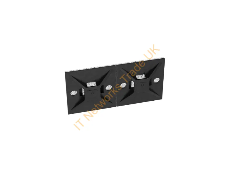 ABM112-AV-C0 - Panduit Abm112-Av-C0 Cable Tie Mount Black Nylon 100 Pc(S)
