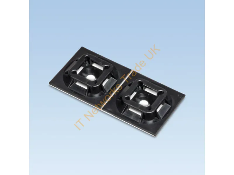 ABM2S-AT-C0 - Panduit Abm2S-At-C0 Cable Tie Mount Black Acrylonitrile Butadiene Styrene (Abs)