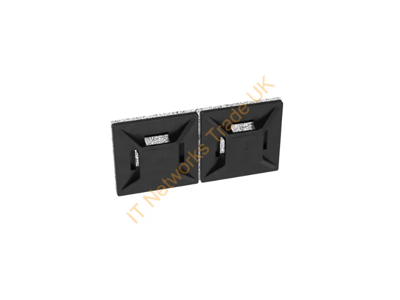 ABMM-AV-C0 - Panduit Abmm-Av-C0 Cable Tie Mount Black Plastic 100 Pc(S)