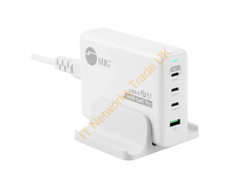 AC-PW1X11-S1 - Siig 240W Gan Pd 3.1 Charger