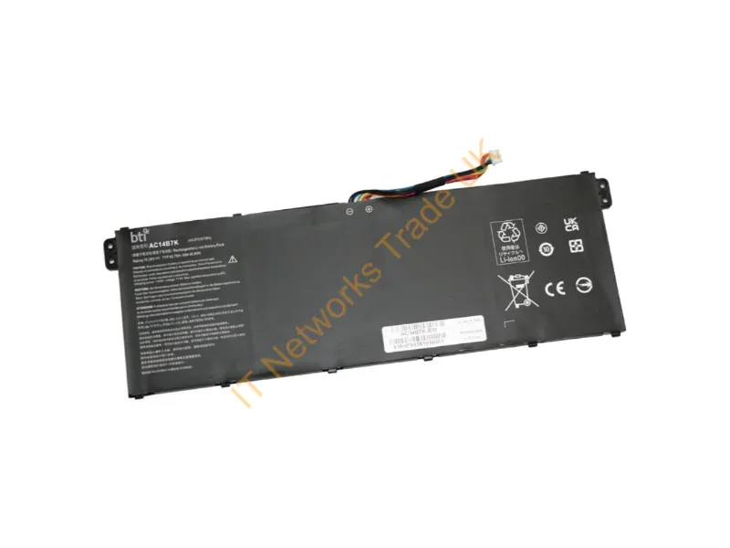 AC14B7K-BTI - Bti Ac14B7K- Industrial Rechargeable Battery Lithium-Ion (Li-Ion) 3320 Mah 15.25 V