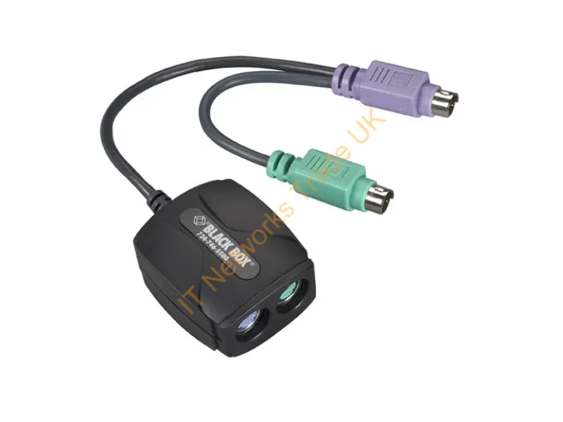 AC247A - Black Box Ac247A Ps/2 Cable 2X 6-P Mini-Din