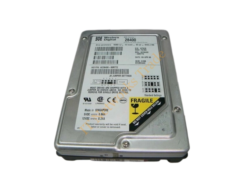 AC26400-23RTT0 Western Digital 6GB 5400RPM ATA-33 3.5-inch Desktop Hard Disk Drive Internal HDD
