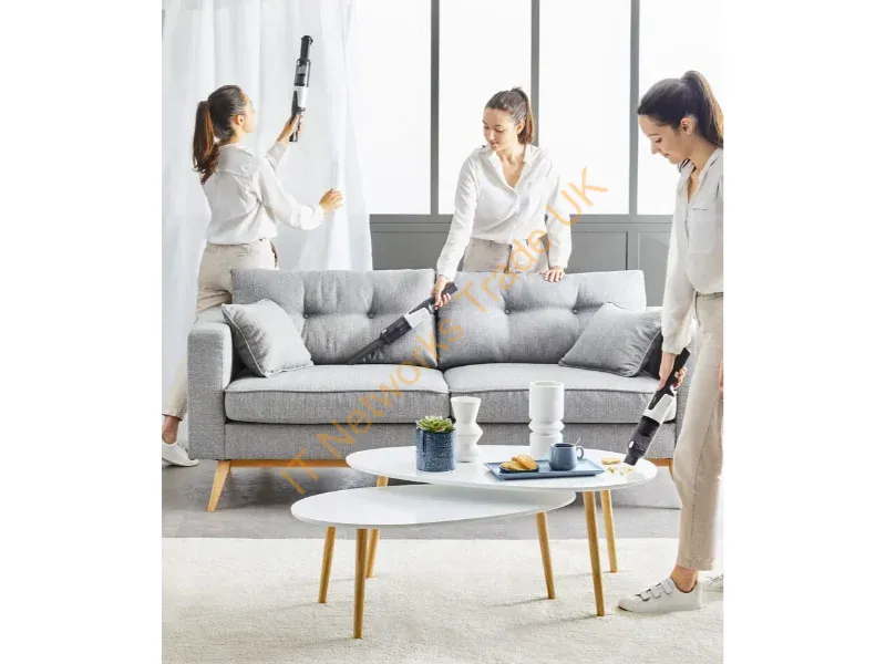 AC9736WO - Rowenta X-Touch AC9736 handheld vacuum Grey, White Bagless