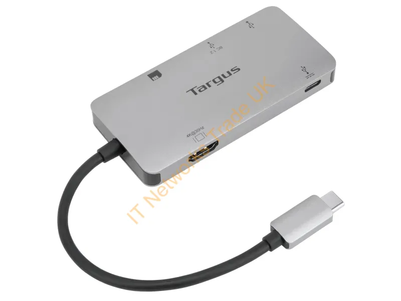 ACA953USZ - Targus Aca953Usz Notebook Dock/Port Replicator Usb 3.2 Gen 2 (3.1 Gen 2) Type-C Gray