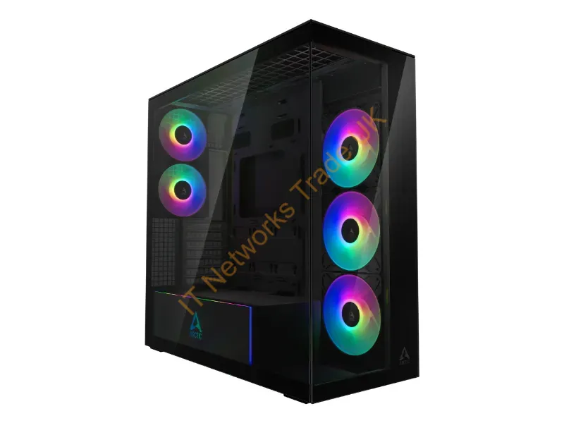 ACPCC00018A - ARCTIC PC case Xtender (Mirror Black) Premium - Midi - black