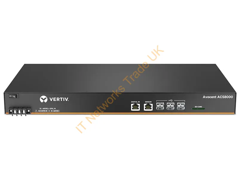 ACS8016SDC-400 - Vertiv 16-Port Acs8000 Console System With Single Dc Power Supply