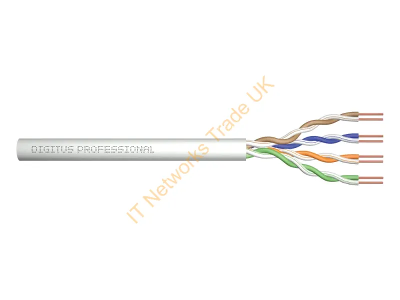 ACU-4511-305 - Digitus ASSNET100 CAT 5e U/UTP data cable installation cable, 305 m, Eca