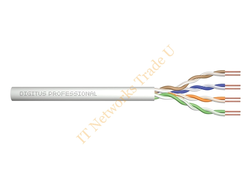 Digitus ASSNET250 305m Cat6 U/UTP (UTP) Grey networking cable