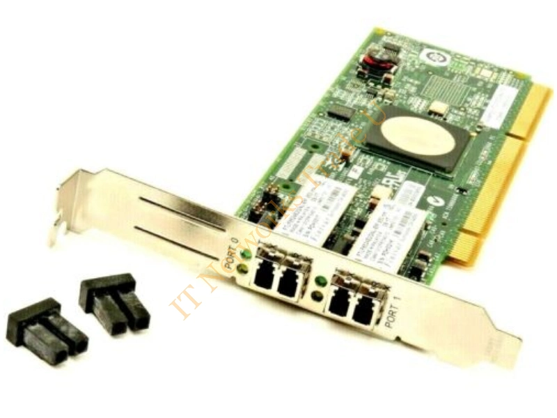 AD168 HP StorageWorks FC2243 4GB Dual-Port Fibre Channel PCI-X 2.0 Host Bus Adapter Fiber Channel Controller