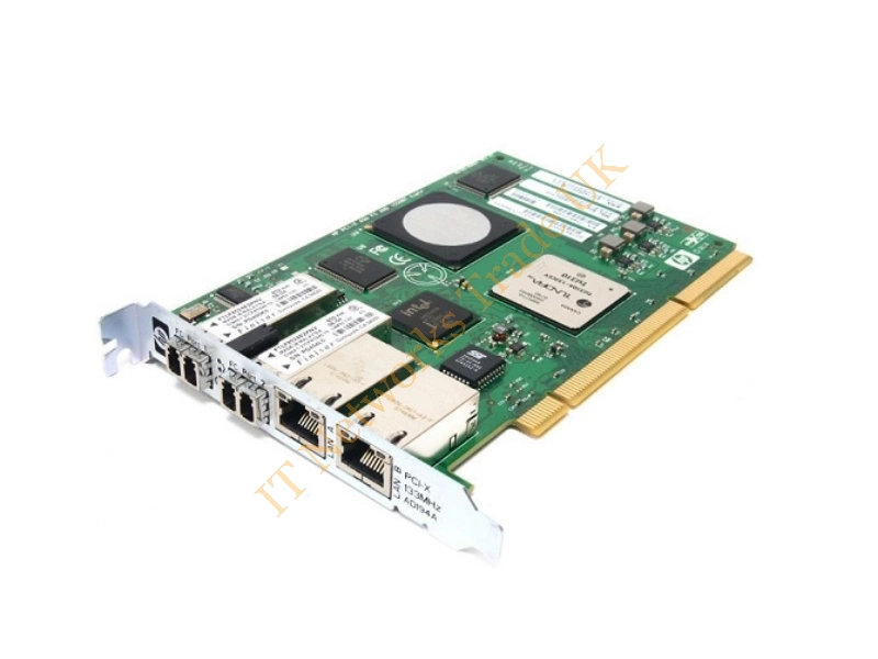 AD194A HP 2-Port 4GB/s Fibre Channel 1000Base-T Gigabit Ethernet Host Bus Adapter