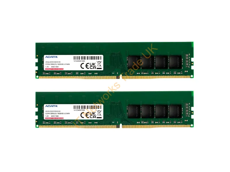 AD4U320016G22-DTGN - Adata Ad4U320016G22-Dtgn Memory Module 32 Gb 2 X 16 Gb Ddr4