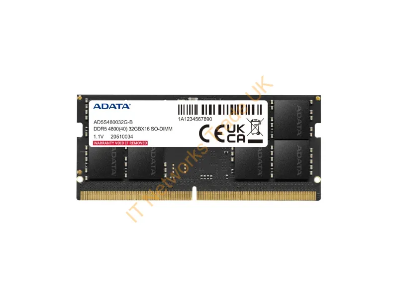AD5S480032G-B - Adata Ad5S480032G-B Memory Module 32 Gb 1 X 32 Gb Ddr5 4800 Mhz