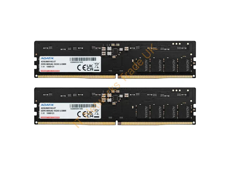 AD5U560016G-DT - Adata Ddr5 5600 U-Dimm Memory Module 32 Gb 2 X 16 Gb 5600 Mhz Ecc