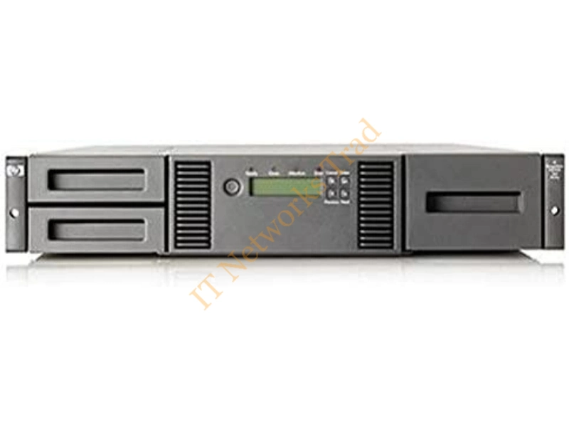 AD608A HP StorageWorks 1 x Drive/30 x Slot 12TB (Native) / 24TB (Compressed) Fibre Channel Tape Library Tape Drive Storage