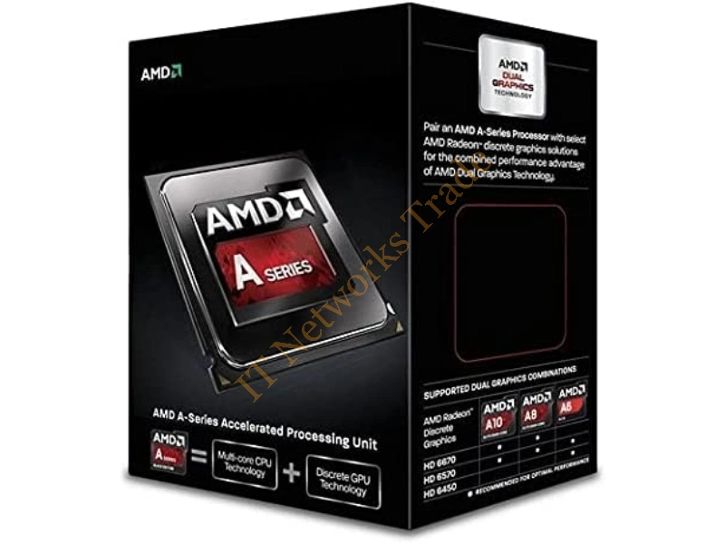 AD640KOKHLBOX-A1 AMD A6-6400K 2-Core 3.90GHz 1MB L2 Cache Socket FM2 Retail Processor
