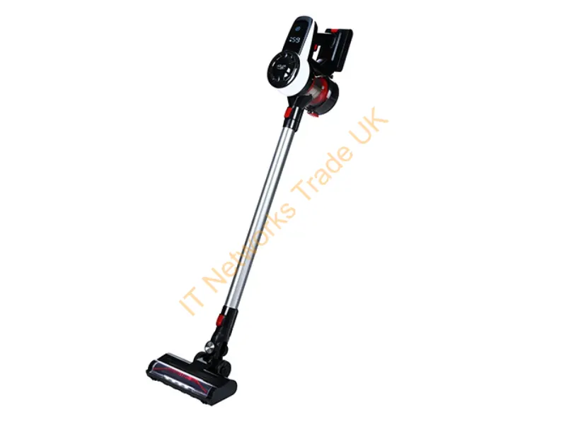 AD7048 - Adler AD 7048 stick vacuum/electric broom 2-in-1 stick vacuum Battery Dry HEPA Bagless 350 W Black, Red, White