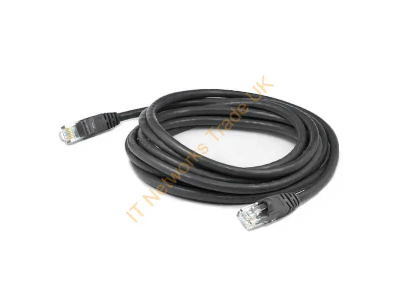 ADD-100FCAT6AS-BK - Addon Networks Add-100Fcat6As-Bk Networking Cable Black 1200" (30.5 M) Cat6A S/Utp (Stp)