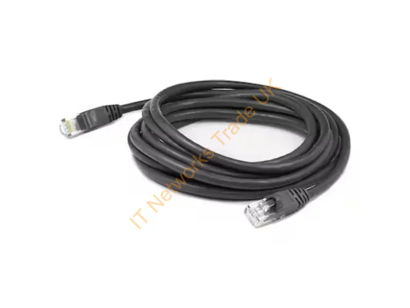 ADD-100FCAT6O-BK - Addon Networks Add-100Fcat6O-Bk Networking Cable Black 1200" (30.5 M) Cat6 U/Utp (Utp)