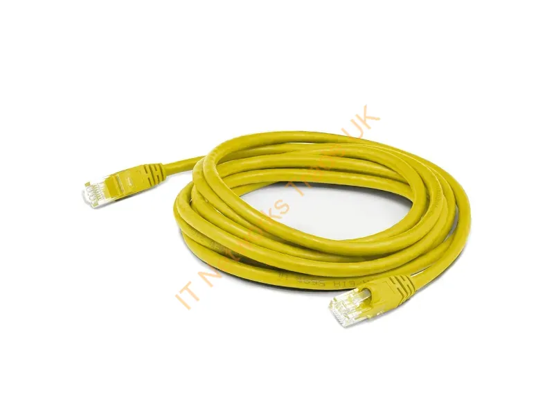 ADD-10MCAT6SSP-YW - Addon Networks Add-10Mcat6Ssp-Yw Networking Cable Yellow 393.7" (10 M) Cat6 U/Ftp (Stp)